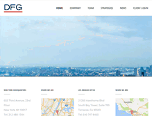 Tablet Screenshot of dfgia.com